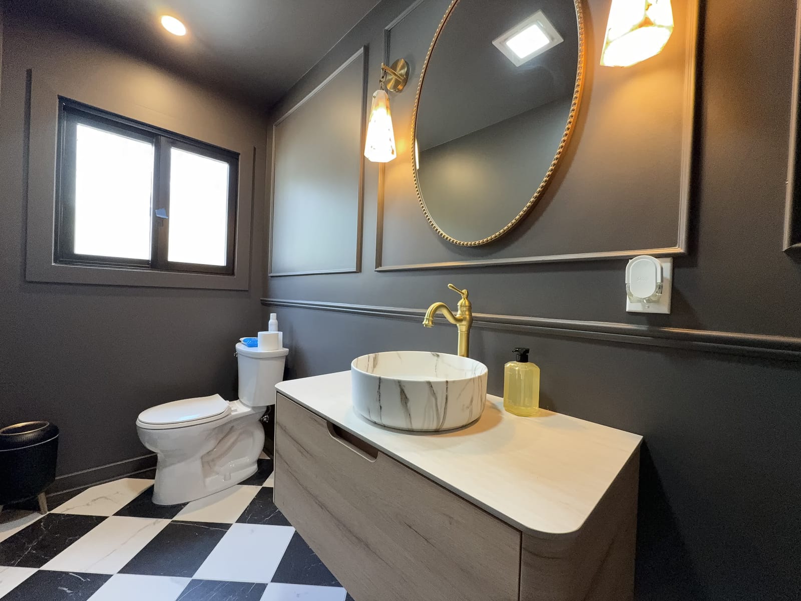 Powder Room Remodel — Omega Development bathroom remodel