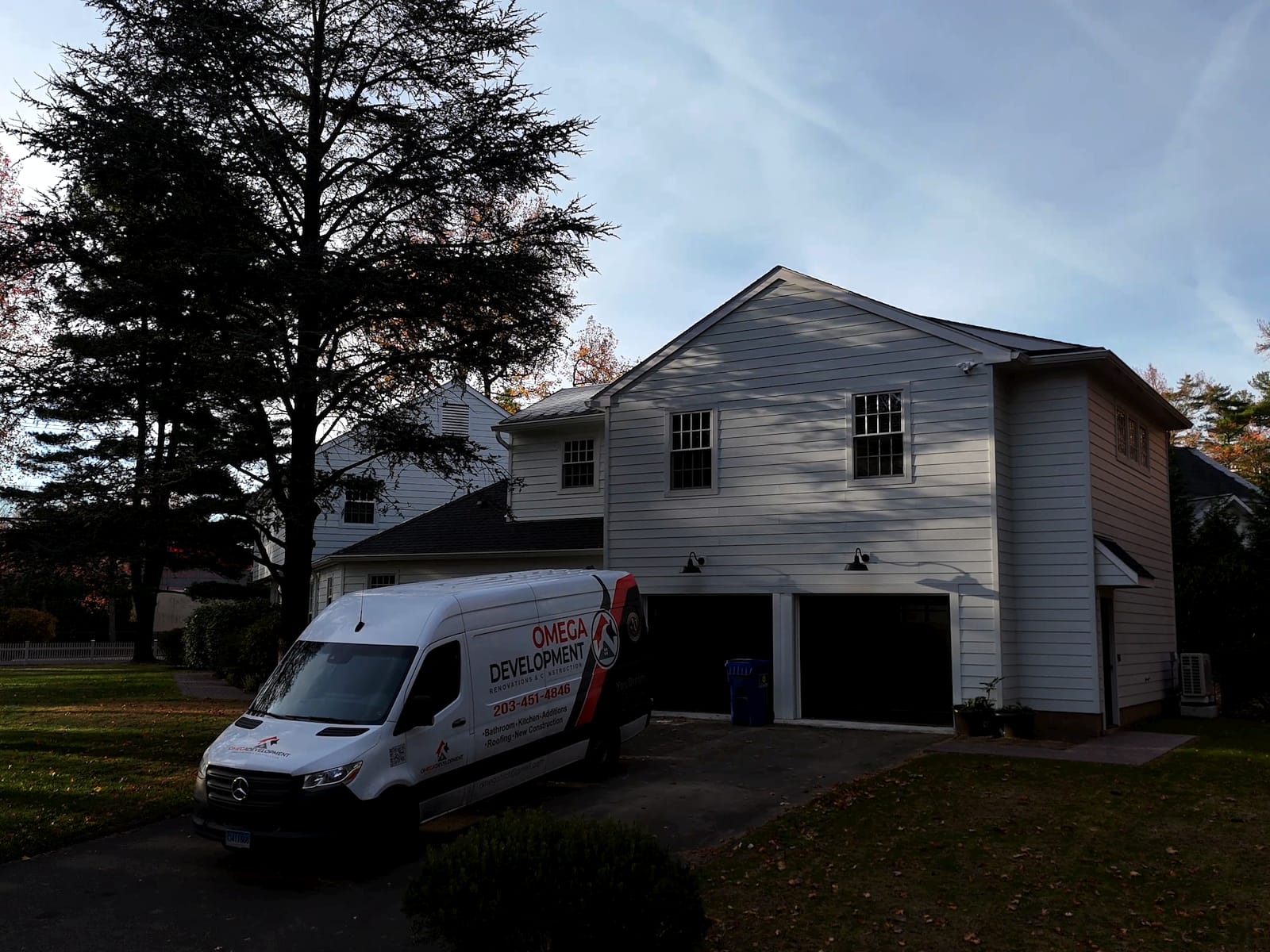 Siding & Gutters on an Addition — Omega Development siding