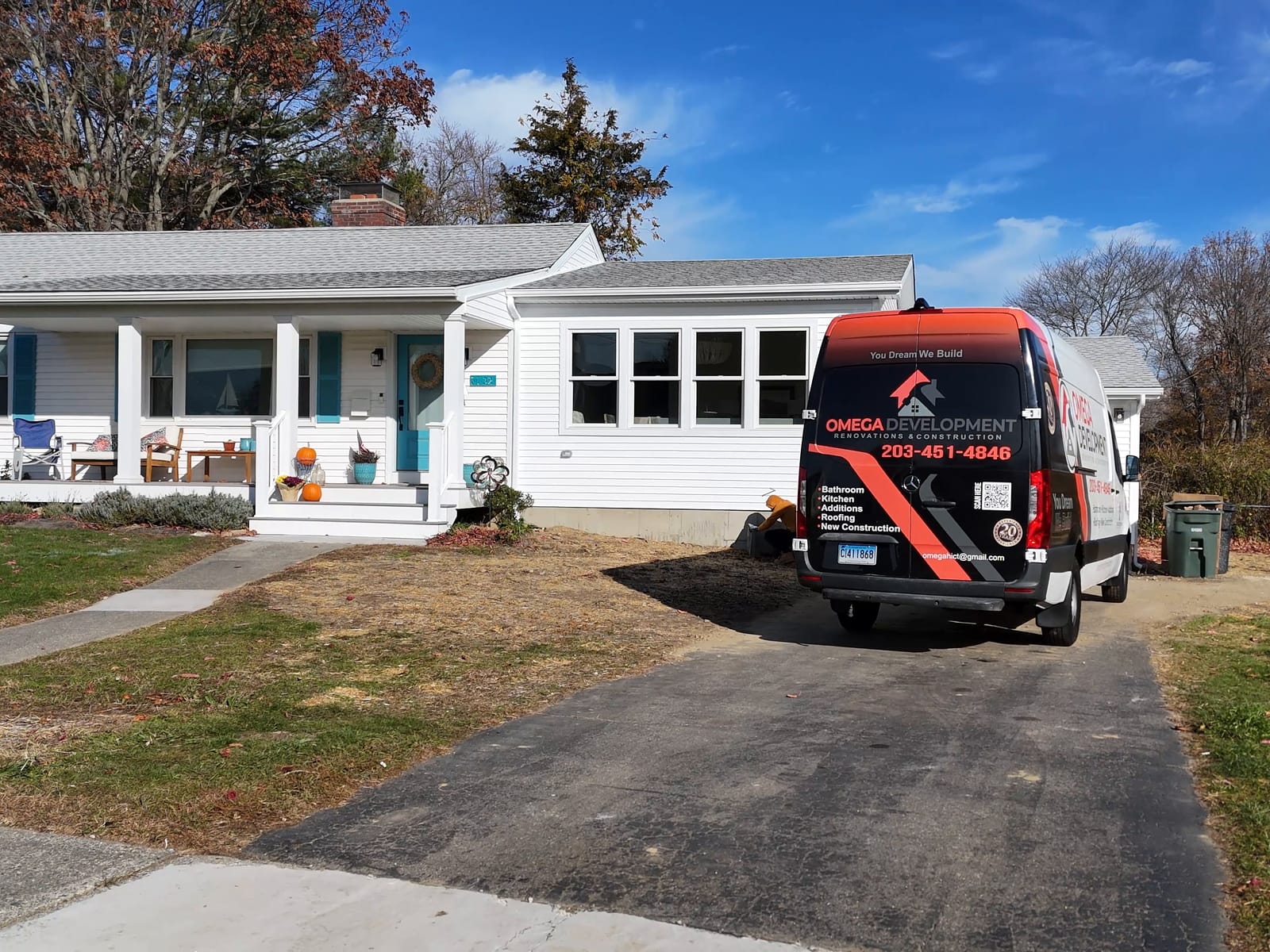 Siding on an Addition — Omega Development siding