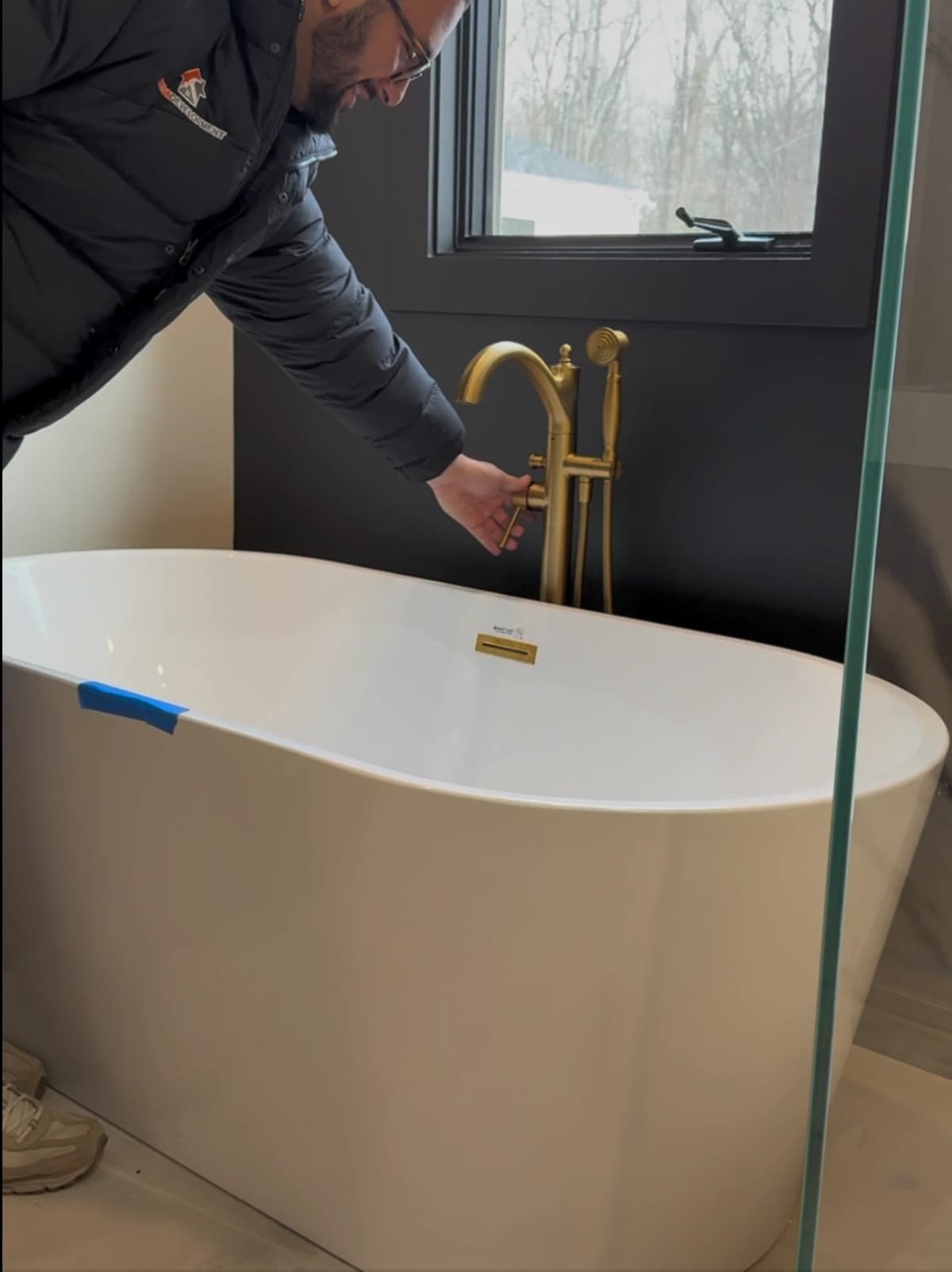 Final Walkthrough — Omega Development bathroom remodel